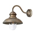 Außenwandlampe Little Mill 3351 messing antik/klar