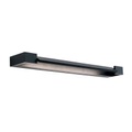LED-Spiegelleuchte Marilyn in Schwarz, Breite 60cm