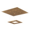 Escale Zen - Blattgold-LED-Hängeleuchte