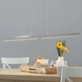 LED-Hängelampe Pia Gestensensor nickel matt 95 cm