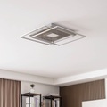 LUCANDE, Lucande Jirya LED-Deckenlampe, CCT, silber