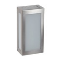Sensor-LED-Außenwandleuchte Aqua Rain, edelstahl