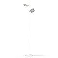 LED-Stehleuchte Raggio, zweiflammig, schwarz