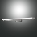 LED-Wandleuchte Rapallo, chrom, IP 44, 60 cm