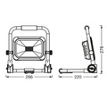 Ledvance LED-Worklight Value Battery Akku 20W