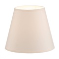 Lampenschirm Sofia Höhe 15,5 cm, ecru/weiß