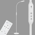LED-Stehleuchte 1296-016 mit Fernbedienung, weiß