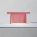 Luceplan, Luceplan Fienile LED-Tischleuchte, rosé