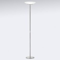 Hochwertiger LED-Deckenfluter Mika in Nickel-Chrom