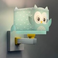 Dalber, Dalber Little Owl Kinder-Wandlampe mit Eulenmotiv