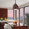 LED-Deckenventilator Terna bronze geölt/gebürstet