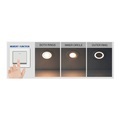 Nordlux, Nordlux Clyde 47500101 LED-Einbauleuchte EEK: LED (A++ - E) 5.5 W Warm-Weiß Weiß