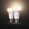 Philips Hue White 9 W E27 LED-Lampe, 2er-Set