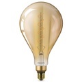 E27 5W LED-Lampe Giant, warmweiß, gold