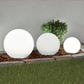 3er-Set LED-Solarlampen Lago, Kugeln