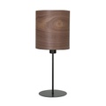 ENVOLIGHT, Envolight Veneer Tischleuchte walnuss Ø 20,5 cm