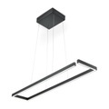 LED-Hängelampe Marisa-100, schwarz matt, 100 x20cm