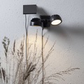 LED-Solarlampe Powerspot Sensor, zweiflammig