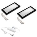 HERA, LED-Unterbaulampe Sky 2er Set 4.000K schwarz