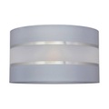 Lampenschirm Helen, Ø 35 cm, E27, grau/silber