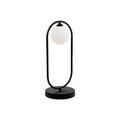 Homemania - Tischlampe Schwarz Fancy - 1 x G9, Max 25W