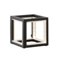LED-Tischleuchte Delux, schwarz, 12 cm