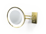 Decor Walther BS 36 LED-Kosmetikspiegel, gold