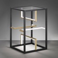 LED-Tischleuchte Square 40x40cm, 60cm hoch