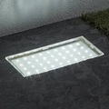 Searchlight, Rechteckige LED-Bodeneinbauleuchte Walkover, 20 cm
