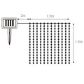 Solar-LED-Lichtervorhang IP44 150x150cm192-flammig