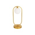 Homemania - Tischlampe Gold Fancy - 1 x G9, Max 25W