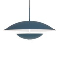 LED-Hängeleuchte Monica, grau/weiß
