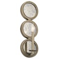 Wandlampe Rosalie mit antik strukturiertem Glas