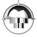GUBI Multi-Lite Hängelampe 25,5 cm chrom/chrom