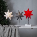 Star Trading, Standstern Mixa Metall/Papier schwarz/dunkelgrau