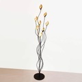 Achtflammige Designer-LED-Stehleuchte Calamaro