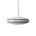 Shade ØS1 Pendel schwarz, weiß, Seil weiß PVC