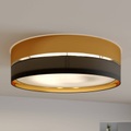 Deckenleuchte Hilton, schwarz/gold