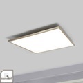 LED-Deckenleuchte Ceres, easydim, nickel, 45x45cm