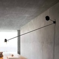 Luceplan Counterbalance D73 LED Wandleuchte schwarz