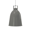 Jieldé Clément C360 Hängelampe grau glanz Ø 36cm