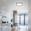 Briloner, LED-Deckenlampe 7364, 42 x 42 cm, schwarz