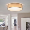 Graue Textil-Deckenleuchte Ceiling Dream 40 cm