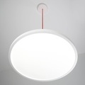 LED-Hängelampe VIVAA 2.0 VTL Ø60cm Kabel rot CCT