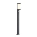 Lucande Jokum LED-Wegelampe, IP54, 100 cm, Sensor