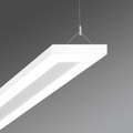 LED-Büro-Pendelleuchte Stail mikroprisma 32W weiß