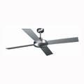 Moderner Deckenventilator MALLORCA aluminium
