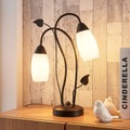 LED-Tischleuchte Stefania, 2-flammig