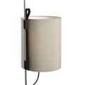 Carpyen, Stehleuchte Magnetic, Ø 25cm, khaki, eiche schwarz
