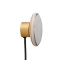 Shade ØS1 Wand Ringe messing Seil schwarz